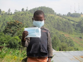 Kisembo Miracle p.1 with his face masks (5)