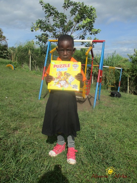 Karungi Victoria Three Years Old recieves her Needy Package.JPG