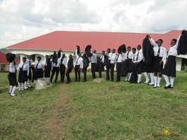 S.5 students in their new uniforms (23)